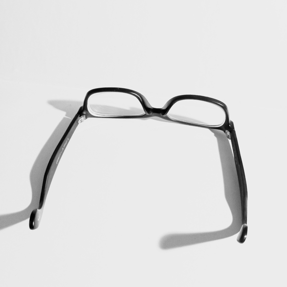 Japanese Bisindei Unisex Black Matt Square Eyeglasses Frames - Picture 5 of 11